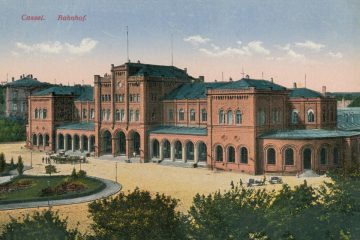Der Bahnhof zu Cassel, 1915